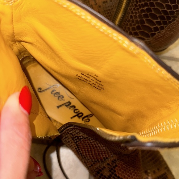 Free People snake cowboy booties - Picture 5 of 7